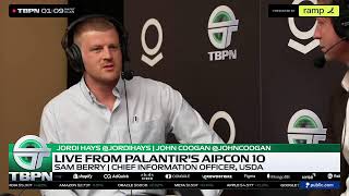 🔴 Alex Karp LIVE from AIPCon 10