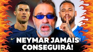 Regis Tadeu Compara Neymar e Cristiano Ronaldo