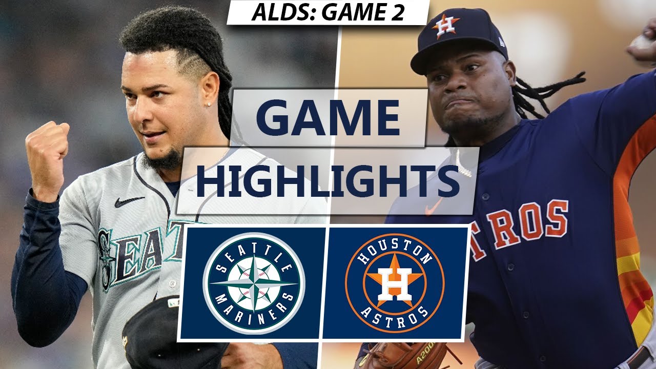 Seattle Mariners Vs. Houston Astros Highlights | ALDS Game 2 - YouTube