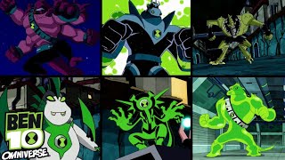 BEN 10,000 OMNIVERSE ALL TRANSFORMATIONS