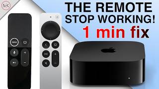 Apple TV Remote Not Working? Re-Pair Remote in 60 Seconds!