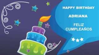 Adriana - Card Tarjeta - Happy Birthday