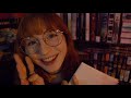 SEMI-OBSESSED librarian takes notes on you (asmr)