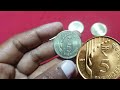 5 rupees coin 5 rupees unlisted rain drop 2019 kalkatta mint rare coin unlisted coin