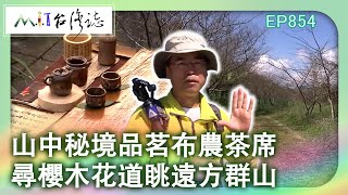 山中秘境品茗布農茶席 尋櫻木花道眺遠方群山｜高雄市桃源區 麥覺明【@ctvmit854集】