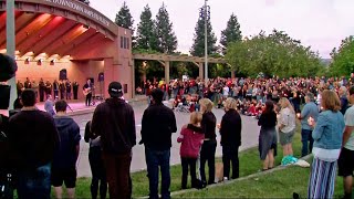Hundreds Gather in Morgan Hill at Vigil Honoring Ford Dealership Shooting Victims