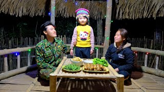 A warm Tet meal with my daughter at the farm - building a new life together | Trong and Ton