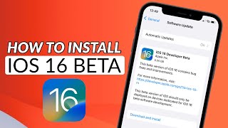 How to Install iOS 16 Beta without Developer Account I Download iOS 16 Beta Profile I iOS 16 Update