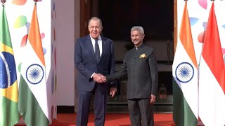 Russian Foreign Minister Lavrov arrives for G20 meeting | AFP
