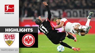 Last-Minute VAR! | VfB Stuttgart - Eintracht Frankfurt 2-3 | Highlights | MD 10 – Bundesliga 24/25