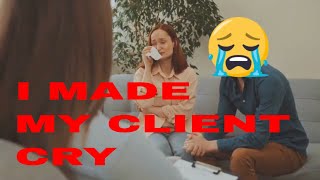 Therapist Made Client Cry - Letter with Response #cryingintherapy