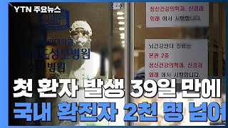 39일 만에 확진자 2천 명 넘어...밤사이 256명 추가 / YTN