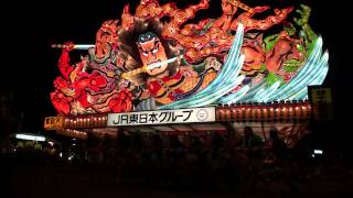 青森ねぶた祭り　JRねぶた実行プロジェクト　JR東日本　2011年8月4日