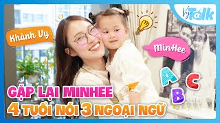 MinHee 4 tuổi Nói 3 Ngoại Ngữ | Em Bé Nói Tiếng Anh cùng Cách Dạy Siêu Hay của Bố Mẹ | VyTalk Ep.38