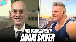 NBA Commissioner Adam Silver On In Season Tournament Success, NBA Being So Big o