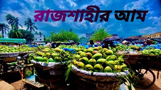 Rajshahi am bazar video | mango market in Rajshahi | largest mango market in Bangladesh #rajshahiram