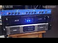 dbx ex4000 exiter unit quality sounds crown plx15 tosunra bl800 ace lx20 thanks for watching