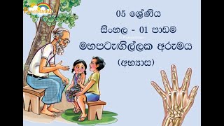 Shishyathwaya | මහපටැගිල්ලක අරුමය | 05 ශ්‍රේණිය | පුංචිත්තෝ | Sinhala | Scholarship | Punchiththo ✨