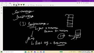 Lecture-20 GetMessage and PeekMessage difference with example