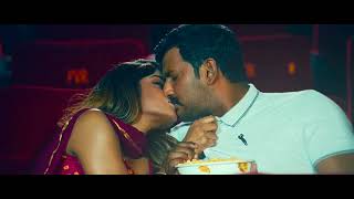 Dimple hayathi hot liplock kiss scene