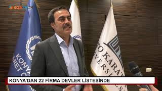 Konya'dan 22 firma devler listesinde