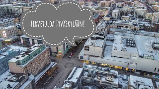 Jyväskylän keskusta 4K (Drone ilmakuvaa)