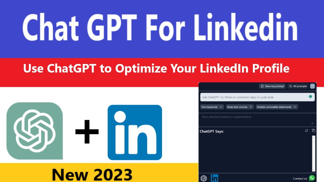 Chatgpt For Linkedin How To Integrate Chatgpt Into Linkedin Openai