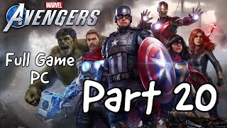 MARVEL AVENGERS Full Game PC Gameplay Part 20 - THOR Iconic Mission: Fake Thor (No Commentary)
