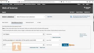 7 - Web of Science: Cited Reference Search