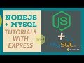 Connect Nodejs App to MySQL Server | Nodejs With MySQL And Express Tutorials