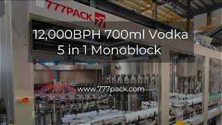 12,000BPH 5-in-1 Vodka Filling Machine | High-Speed Filling Solution