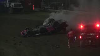 Wilmot Raceway Mike Simons Modified Wreck August 21 2020