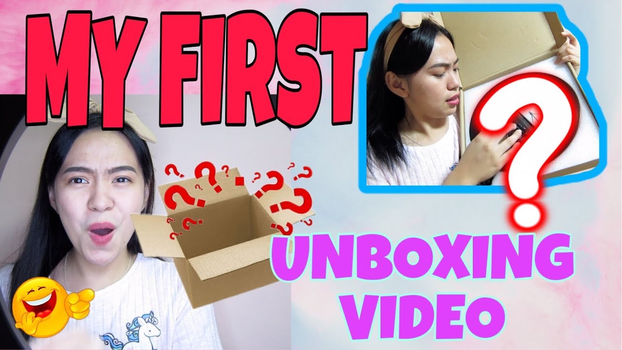 My First Unboxing Video Youtube