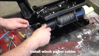 Installing a WARN Winch Mount on a 2016 Honda Pioneer 1000