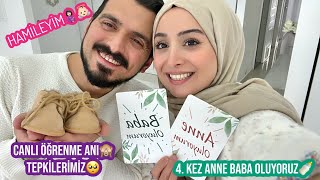 4. KEZ ANNE BABA OLUYORUZ 🤰🏻👼🏻, CANLI TEST SONUÇ ÖĞRENME ANI, HEYECANIMIZI SİZİNLE PAYLAŞIYORUZ