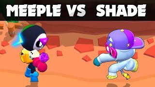 MEEPLE vs SHADE | 1 vs 1 | Brawl Stars