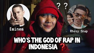 RAP GOD RHOSY SNAP INDONESIA Reaction cut