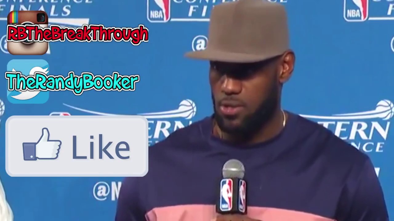 RBTheBreakThrough| LeBron Gets Mad At REPORTER On His 11-Point ...