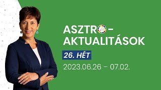 A bennünk élő AGRESSZOR szót és figyelmet kér! | 26. heti asztrológiai előrejelzés