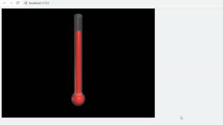 My Thermometer Paul McWhorter Homework Python 3D Graphics Tutorial 6
