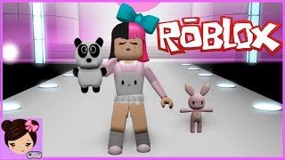 The Floor Is Lava Roblox Gameplay With Fans Titi Games - roblox baby goldie escapes from the evil mc donalds obby