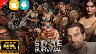 State of Survival: Zombie War | Strategy | Mobile Game (ANDROID/IOS) - GAMEPLAY [4K HD]