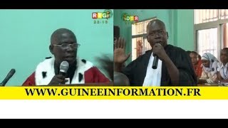 Le président Fodé Bangoura menace:«commission d'office hein». la défense répond:«récusation»
