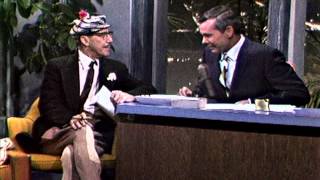 Groucho Marx Surprises Johnny Carson in His Animal Crackers Suit on "The Tonight Show"