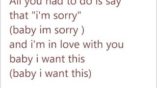Ciara -Sorry Lyricss' :D