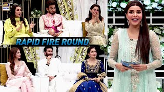 Rapid Fire Round | Funny Gossip | Team Faysal VS Team Aijaz | Good Morning Pakistan