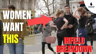 Picking Up 2 Girls on a Run Is Easy... Or is it ? Infield Breakdown