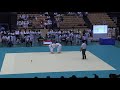 2018ih 柔道女子個人3回戦 48k級 高森 星翔（大阪府）対 吉岡 八千代（千葉県）