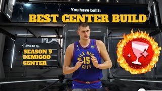 SEASON 9: NEW BEST CENTER BUILD IN NBA 2K23! MOST OVERPOWERED DEMIGOD CENTER BUILD IN NBA 2K23!