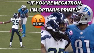 Calvin Johnson Vs Richard Sherman | Megatron vs ‘Optimus Prime’ (WR vs CB) NFL 1 on 1s